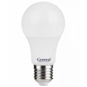 Лампа светодиодная E27-4500 11Вт А60 нейтральный свет GENERAL 636800