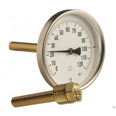 Термометр биметаллический погружной (D80х1/2) SMS-336/80 / 05448
