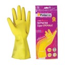 Перчатки резиновые PATERRA, SUPER ПРОЧНЫЕ размер М / 402-394