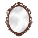 Зеркало в рамке "Ажур" (585х470мм) (темно-коричневый) М4520