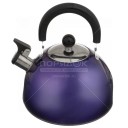 Чайник со свистком, нержавеющая сталь, 2,5 л, Daniks MSY-021P фиолетовый ИНДУКЦИЯ 221838