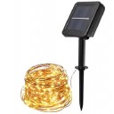 Светильник садовый на солнечных батареях (гирлянда) 21,9м желтая SLR-G03-200Y (200 LED) (5033344)