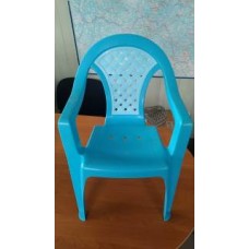 Кресло детское "Плетенка" (синий) УЦЕНКА (скол на ножке) (уп.5) (Альт) М2606