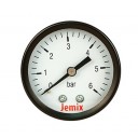 Манометр гориз.3/8  6 атм. (40мм) JEMIX XPS-S(40)