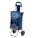 Сумка-тележка хозяйственная на колесах  20 кг,  синяя, PERFECTO LINEA (42-661010)