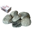 Камень для бани Родингит, обвалованный, коробка по 20 кг, ARIZONE (62-102002)