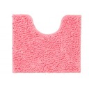 Коврик для ванной "Макароны" U-type из 1 шт 50х50см розовый