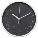 Часы настенные 20 см, черные, Классика, Y4-3344/ 351589