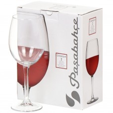 Набор бокалов для вина 445 мл, стекло, 2 шт, Pasabahce, Классик, 440152B/ 336358
