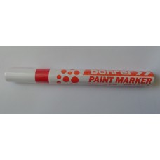 Маркер-краска красный, круглый, нитро-основа 2-4 мм Bohrer 41332412