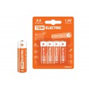 Батарейка AA LR06 1,5V alkaline 4шт. пальчик Alkaline 1,5V BP-4 TDM SQ1702-0003