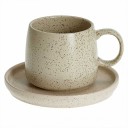 Набор Чайный керамический 2 предмета Ф19-103P/1 бежевый