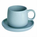 Набор Чайный керамический 2 предмета Ф19-120P/1 голубой