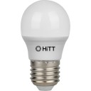 Лампа светодиодная E27-6500 9Вт G45 холодный свет HiTT-PL 1010045